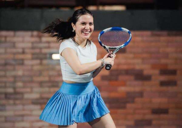 Potret Marsha Aruan Main Tenis, Tampilannya Seksi dan Stylish Potret Marsha Aruan Main Tenis, Tampilannya Seksi dan Stylish