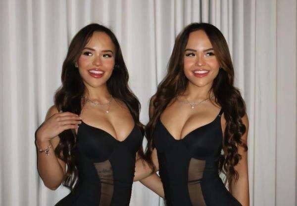 Potret The Connell Twins, Tampil Seksi Pakai Mini Dress Potret The Connell Twins, Tampil Seksi Pakai Mini Dress