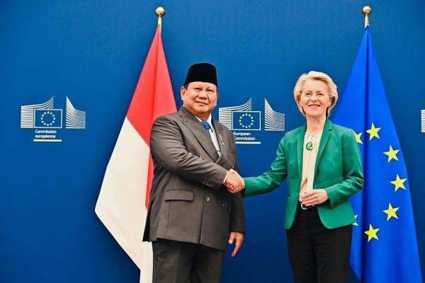 Prabowo dan Presiden Komisi Eropa Percepat Perjanjian Kemitraan Ekonomi IEU-CEPA Prabowo dan Presiden Komisi Eropa Percepat Perjanjian Kemitraan Ekonomi IEU-CEPA