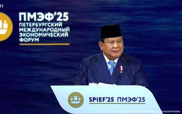 Prabowo di SPIEF 2025: Rusia dan China Tidak Pernah Memiliki Standar Ganda Prabowo di SPIEF 2025: Rusia dan China Tidak Pernah Memiliki Standar Ganda