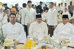 Prabowo-Gibran Sambangi Kantor DPP Partai Golkar