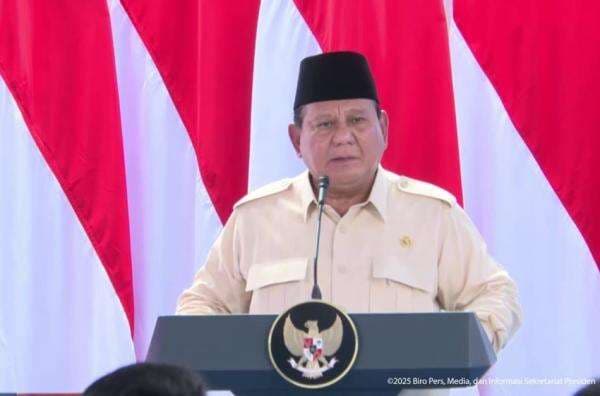 Prabowo: Masa Damai Bukan Sesuatu yang Jatuh dari Langit Prabowo: Masa Damai Bukan Sesuatu yang Jatuh dari Langit