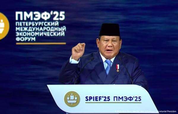 Prabowo Tegaskan RI Nonblok di Depan Putin: 1.000 Teman Kurang, 1 Musuh Terlalu Banyak Prabowo Tegaskan RI Nonblok di Depan Putin: 1.000 Teman Kurang, 1 Musuh Terlalu Banyak