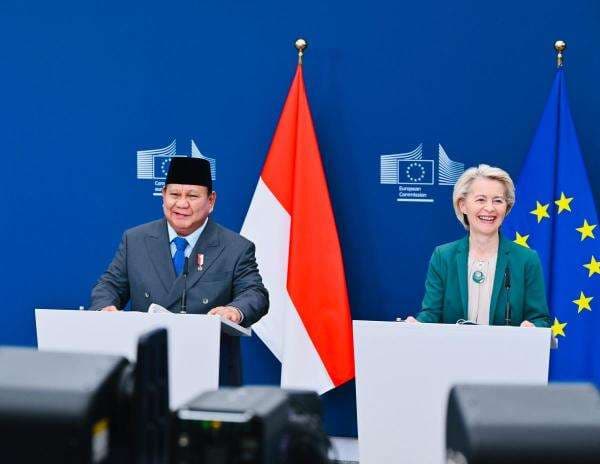 Wamenlu Ungkap Pentingnya Pertemuan Prabowo dan Uni Eropa Bagi Ekonomi RI Wamenlu Ungkap Pentingnya Pertemuan Prabowo dan Uni Eropa Bagi Ekonomi RI