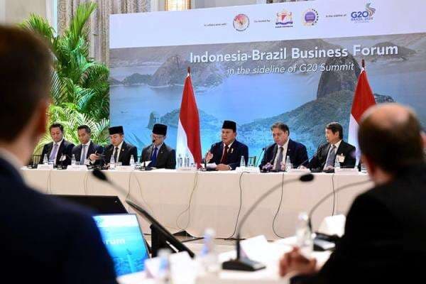 Prabowo Hadiri Indonesia-Brazil Business Forum, Bahas Keanggotaan BRICS hingga Energi Terbarukan Prabowo Hadiri Indonesia-Brazil Business Forum, Bahas Keanggotaan BRICS hingga Energi Terbarukan