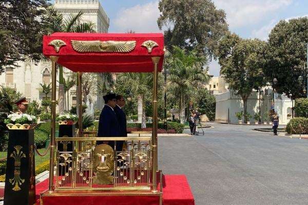 Prabowo Bertemu Presiden Al Sisi di Istana Al-Ittihadiyah Mesir, Disambut Upacara Kenegaraan Prabowo Bertemu Presiden Al Sisi di Istana Al-Ittihadiyah Mesir, Disambut Upacara Kenegaraan