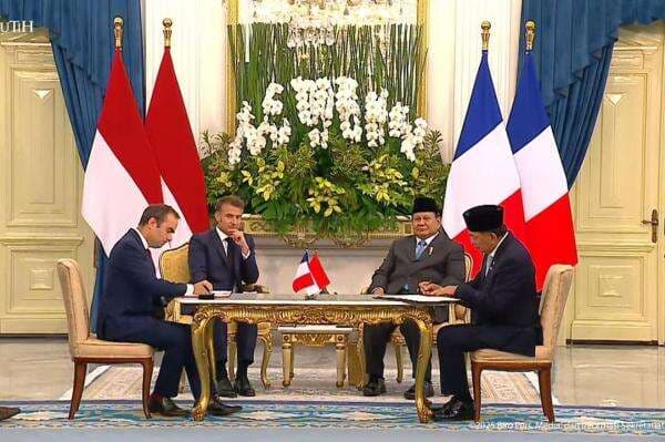 Daftar 21 Kerja Sama Disepakati RI-Prancis usai Prabowo dan Macron Bertemu, dari Pertahanan hingga MBG Daftar 21 Kerja Sama Disepakati RI-Prancis usai Prabowo dan Macron Bertemu, dari Pertahanan hingga MBG