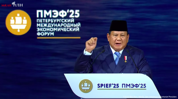 Prabowo Tegaskan Indonesia Non-Blok di Forum Rusia! Prabowo Tegaskan Indonesia Non-Blok di Forum Rusia!