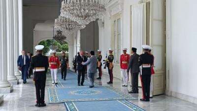 Prabowo Terima Kunjungan Sekretaris Dewan Keamanan Rusia di Istana Merdeka Prabowo Terima Kunjungan Sekretaris Dewan Keamanan Rusia di Istana Merdeka