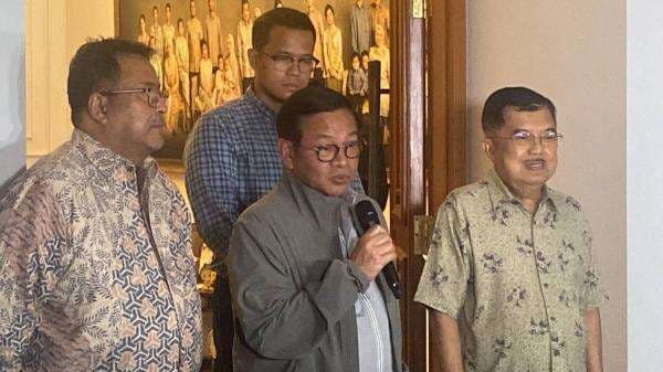 <i>Wejangan</i> JK untuk Pramono: Harus Tenang, Santun dan Berani Ambil Keputusan <i>Wejangan</i> JK untuk Pramono: Harus Tenang, Santun dan Berani Ambil Keputusan