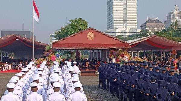Pimpin Upacara HUT Ke-498 Jakarta di Monas, Pramono Angkat Tema Jakarta Kota Global dan Berbudaya Pimpin Upacara HUT Ke-498 Jakarta di Monas, Pramono Angkat Tema Jakarta Kota Global dan Berbudaya