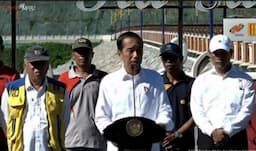 Presiden Jokowi Resmikan Bendungan Tiu Suntuk, Habiskan Anggaran Rp 1,4 Triliun