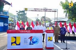 Presiden Jokowi Resmikan Lima Ruas Jalan Daerah Sepanjang 40,6 Km di NTB