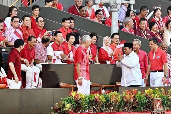 Presiden Prabowo Disambut Meriah saat Hadiri Parade Hari Nasional Singapura 2025 Presiden Prabowo Disambut Meriah saat Hadiri Parade Hari Nasional Singapura 2025