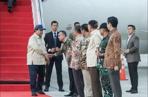 Presiden Prabowo Tiba di Tanah Air Usai Lawatan ke Rusia Presiden Prabowo Tiba di Tanah Air Usai Lawatan ke Rusia
