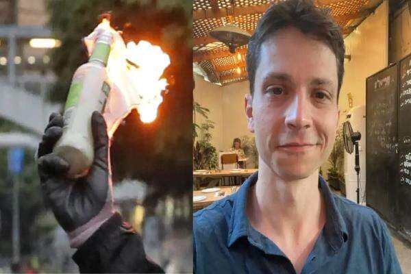 Pria Ini Hendak Bakar Cabang Kedubes AS di Israel: 'Matilah Amerika, Persetan dengan Barat' Pria Ini Hendak Bakar Cabang Kedubes AS di Israel: 'Matilah Amerika, Persetan dengan Barat'