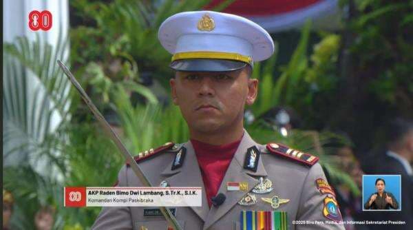 Profil AKP Raden Bimo Dwi Lambang, Lulusan Akpol 2016 yang Menjadi Komandan Kompi Paskibraka HUT ke-80 RI di Istana Profil AKP Raden Bimo Dwi Lambang, Lulusan Akpol 2016 yang Menjadi Komandan Kompi Paskibraka HUT ke-80 RI di Istana