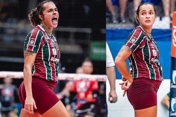 Hamil 5 Bulan, Priscila Oliveira Heldes Tetap Bertanding di Liga Voli Brasil Hamil 5 Bulan, Priscila Oliveira Heldes Tetap Bertanding di Liga Voli Brasil