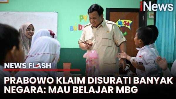 Belum Puas Program Makan Bergizi Gratis, Prabowo Terusik karena Protes Emak-Emak | News Flash Belum Puas Program Makan Bergizi Gratis, Prabowo Terusik karena Protes Emak-Emak | News Flash