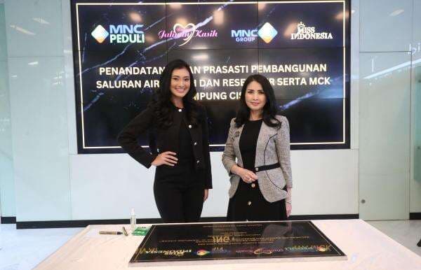 Proyek Pembangunan Air Bersih Miss Indonesia di Kampung Ciseke, Lilliana Tanoesoedibjo: 300 Orang Jadi Penerima Manfaat Proyek Pembangunan Air Bersih Miss Indonesia di Kampung Ciseke, Lilliana Tanoesoedibjo: 300 Orang Jadi Penerima Manfaat