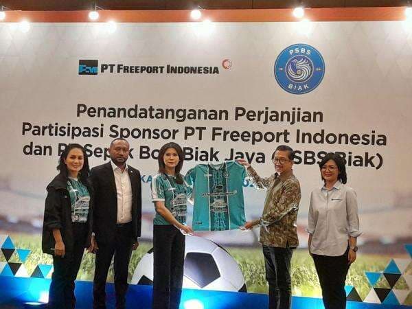 Terus Gandeng Freeport, PSBS Biak Siap Jaga Marwah Sepak Bola Papua di Liga 1 Terus Gandeng Freeport, PSBS Biak Siap Jaga Marwah Sepak Bola Papua di Liga 1