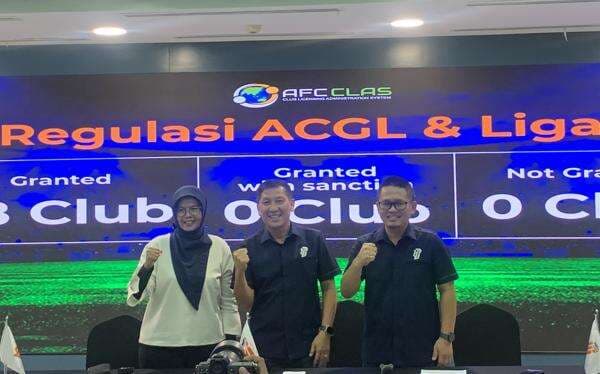 18 Tim Liga 1 Lolos Lisensi Klub Profesional, 6 Kesebelasan Penuhi Syarat Tampil di Kompetisi AFC 18 Tim Liga 1 Lolos Lisensi Klub Profesional, 6 Kesebelasan Penuhi Syarat Tampil di Kompetisi AFC