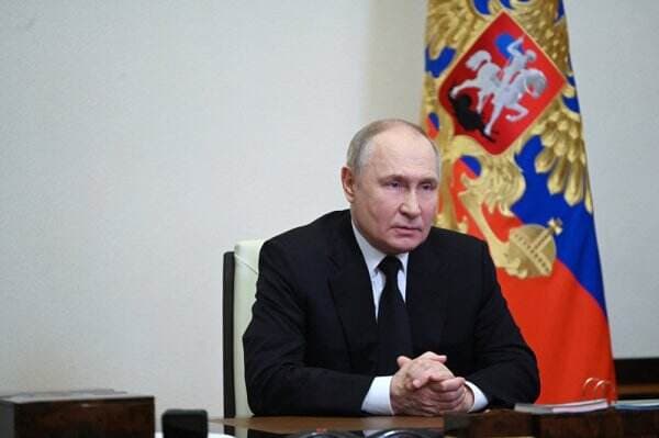 Putin Bersumpah Hukum Semua yang Berada di Balik Serangan Teroris Moskow 