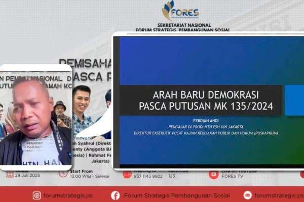 Putusan MK tentang Pemisahan Pemilu Nasional dan Daerah seperti Membuka Kotak Pandora Putusan MK tentang Pemisahan Pemilu Nasional dan Daerah seperti Membuka Kotak Pandora