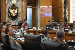 Rakor di Kemenko Polhukam, Panglima TNI Bahas Situasi Papua dan Permasalahan Tanah Sumsel