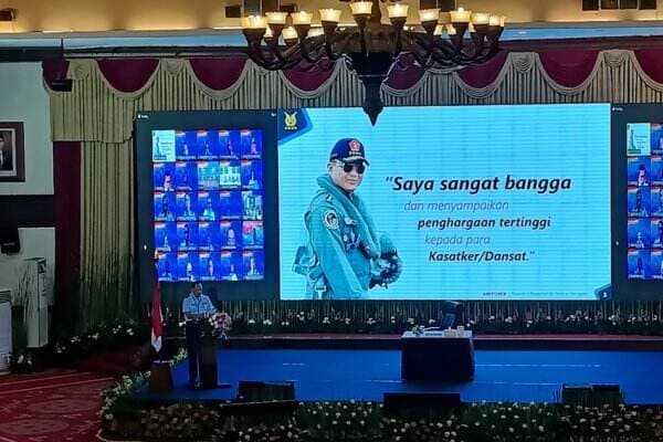 Rapim TNI AU Bahas Satelit hingga Teknologi Industri Pesawat Dalam Negeri