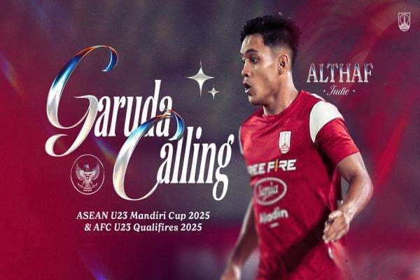 Reaksi Althaf Indie Usai Dipanggil Timnas Indonesia U-23 Reaksi Althaf Indie Usai Dipanggil Timnas Indonesia U-23