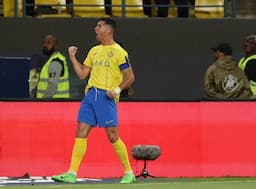 Reaksi Girang Cristiano Ronaldo Usai Cetak 2 Gol dan Antar Al Nassr ke Final Piala Raja Arab Saudi 2023-2024 