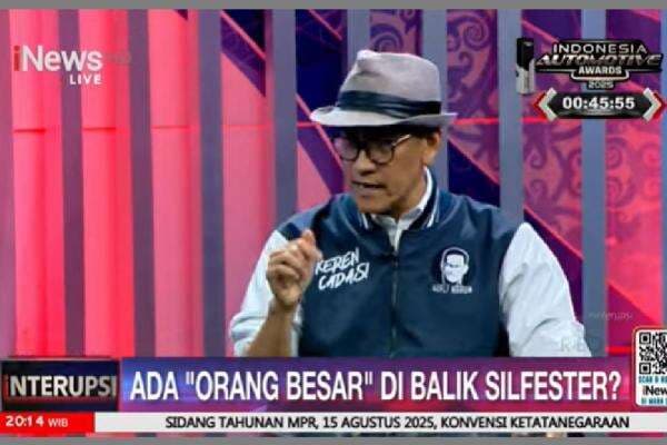 Refly Harun: Eksekusi Silfester Matutina Tertunda, Ada 'Orang Besar' di Solo dan Istana? Refly Harun: Eksekusi Silfester Matutina Tertunda, Ada 'Orang Besar' di Solo dan Istana?