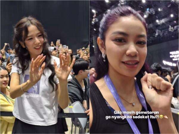 BLINK Garis Keras, Regina Phoenix Pamer Di-notice Jisoo BLACKPINK saat Fan Meeting BLINK Garis Keras, Regina Phoenix Pamer Di-notice Jisoo BLACKPINK saat Fan Meeting