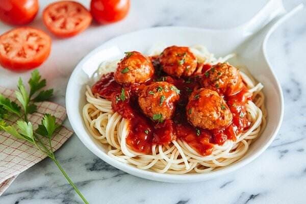 Resep Buka Puasa Spaghetti dan Bakso, Berbuka ala Makanan Eropa
