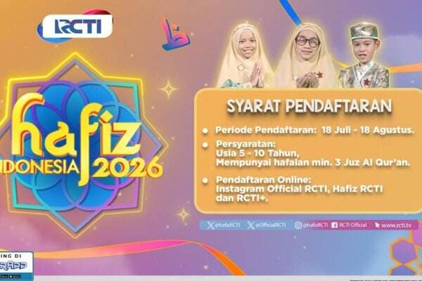 Resmi Dibuka, Audisi Hafiz Indonesia 2026 Mencari Penghafal Al-Qur'an Cilik Berbakat! Resmi Dibuka, Audisi Hafiz Indonesia 2026 Mencari Penghafal Al-Qur'an Cilik Berbakat!