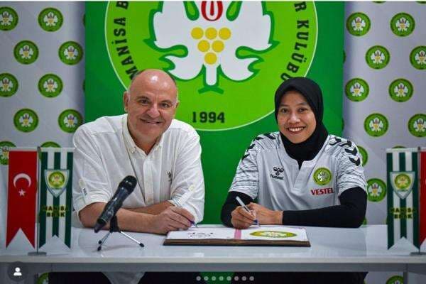 Resmi Gabung Manisa BBSK, Megawati Hangestri Langsung Ikut Latihan Resmi Gabung Manisa BBSK, Megawati Hangestri Langsung Ikut Latihan