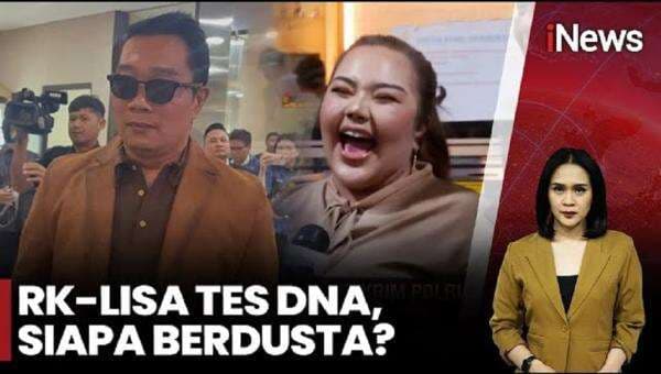 Ridwan Kamil dan Lisa Mariana Sama-sama Tes DNA, Siapa Berdusta? Ridwan Kamil dan Lisa Mariana Sama-sama Tes DNA, Siapa Berdusta?