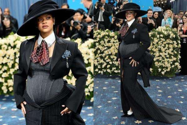 Rihanna Umumkan Hamil Anak Ketiga di Met Gala 2025, Pamer Perut Buncit Rihanna Umumkan Hamil Anak Ketiga di Met Gala 2025, Pamer Perut Buncit