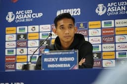 Rizky Ridho Pastikan Timnas Indonesia U-23 Tak Rasakan Tekanan Jelang Hadapi Korea Selatan U-23
