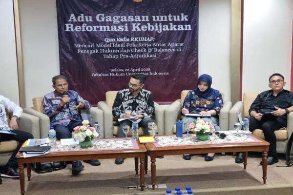 RKUHAP Diyakini Tak Akan Jadikan Kepolisian dan Kejaksaan Tumpang Tindih Tangani Perkara RKUHAP Diyakini Tak Akan Jadikan Kepolisian dan Kejaksaan Tumpang Tindih Tangani Perkara