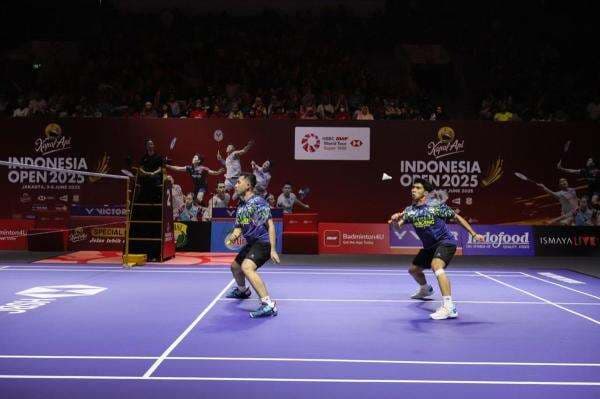 Hasil Final Indonesia Open 2025: Sabar/Reza Harus Puas Jadi Runner up Hasil Final Indonesia Open 2025: Sabar/Reza Harus Puas Jadi Runner up
