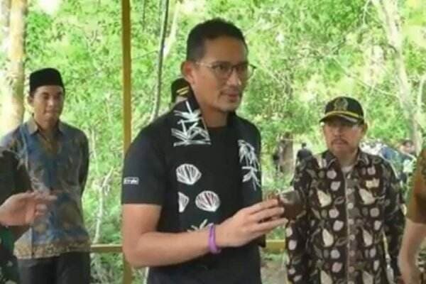 Sandiaga Uno Janji Benahi Akses ke Lokasi Taman Wisata Mangrove Pangkal Baru Jambi