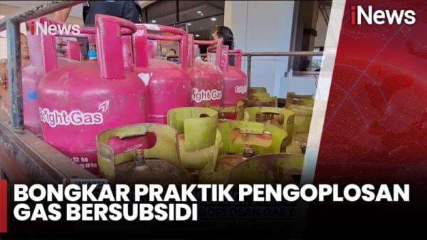 Polisi Bongkar Praktik Pengoplosan Elpiji 3 Kg Jadi 12 Kg, Omset Miliaran Rupiah Polisi Bongkar Praktik Pengoplosan Elpiji 3 Kg Jadi 12 Kg, Omset Miliaran Rupiah