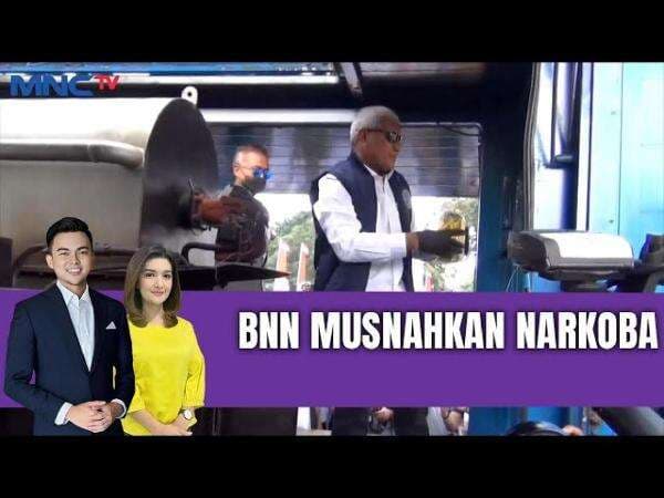 BNN Musnahkan Barang Bukti Narkoba di Kampung Boncos BNN Musnahkan Barang Bukti Narkoba di Kampung Boncos