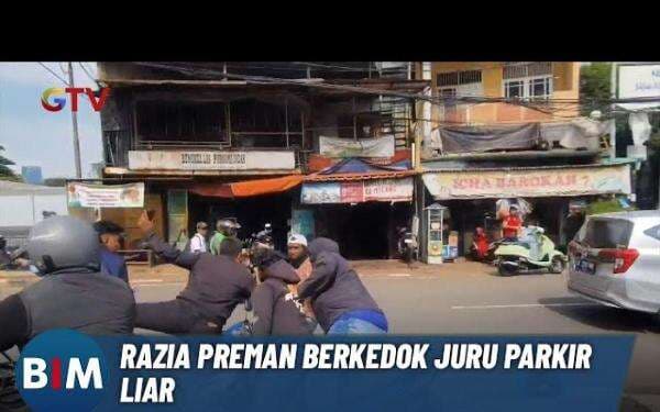 Razia Preman Berkedok Juru Parkir Liar Razia Preman Berkedok Juru Parkir Liar