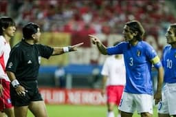 Sejarah Kelam Suap Wasit saat Korea Selatan vs Italia di Piala Dunia 2002