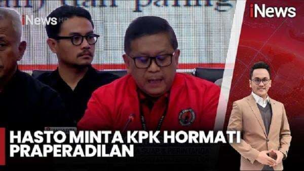 Hasto Minta KPK Hormati Praperadilan, Klaim Dirinya Korban Kriminalisasi Hasto Minta KPK Hormati Praperadilan, Klaim Dirinya Korban Kriminalisasi