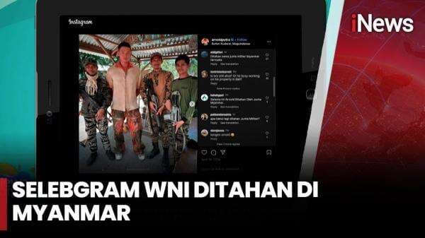 Selebgram Indonesia Berinisial AP Ditahan di Myanmar, Benarkah Arnold Putra? Selebgram Indonesia Berinisial AP Ditahan di Myanmar, Benarkah Arnold Putra?