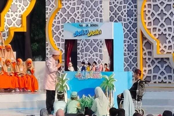 Semarak Festival Hafiz Indonesia 2024 Tangerang, Irfan Hakim Bawa Boneka Jalu Jaki
